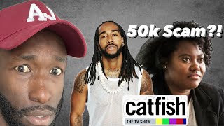Woman gets scammed by Omarion look a like?!! | Catfish | 50 Thousand dollars!!