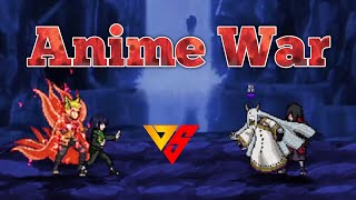 Hinata & Naruto Baryon V3.2 VS Kaguya V2 & Uchiha Madara OP in Jump Force Mugen
