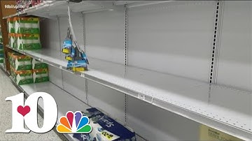 You can expect to see some empty shelves at grocery stores