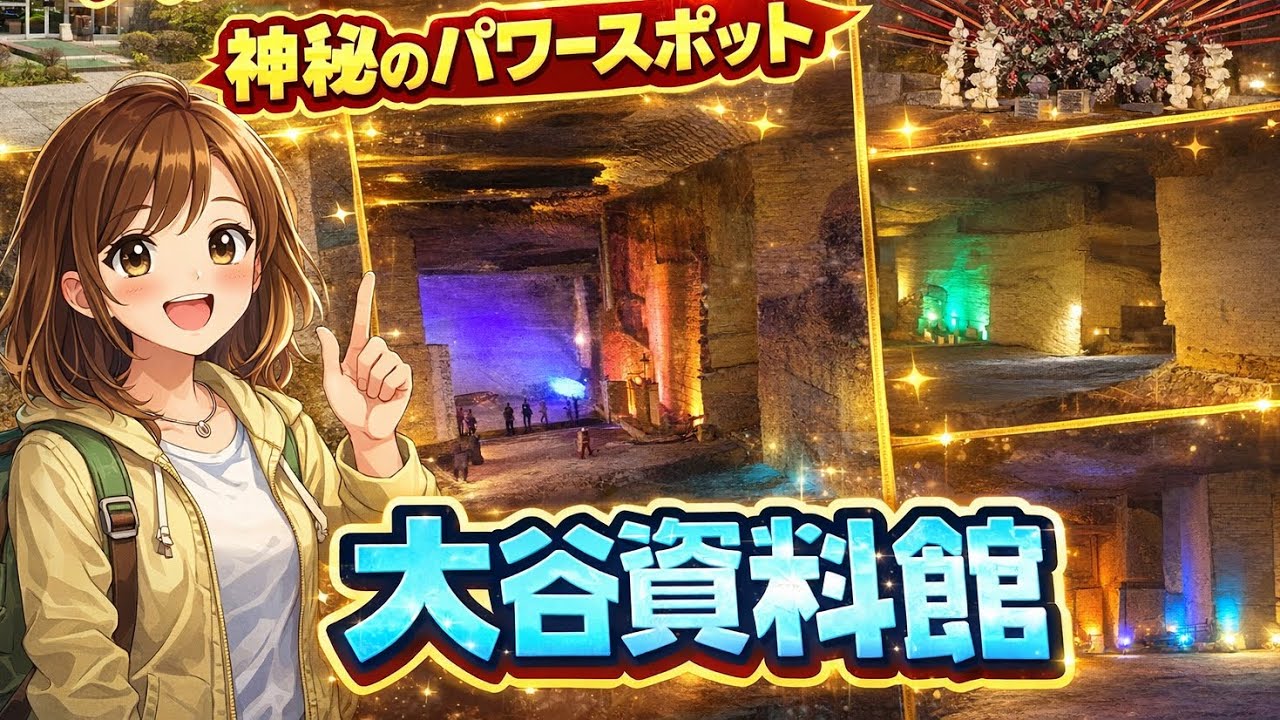 [Музей Отани] 4K Откройте для себя другой мир, где зимой холодно, а летом прохладно! Исследуйте т...