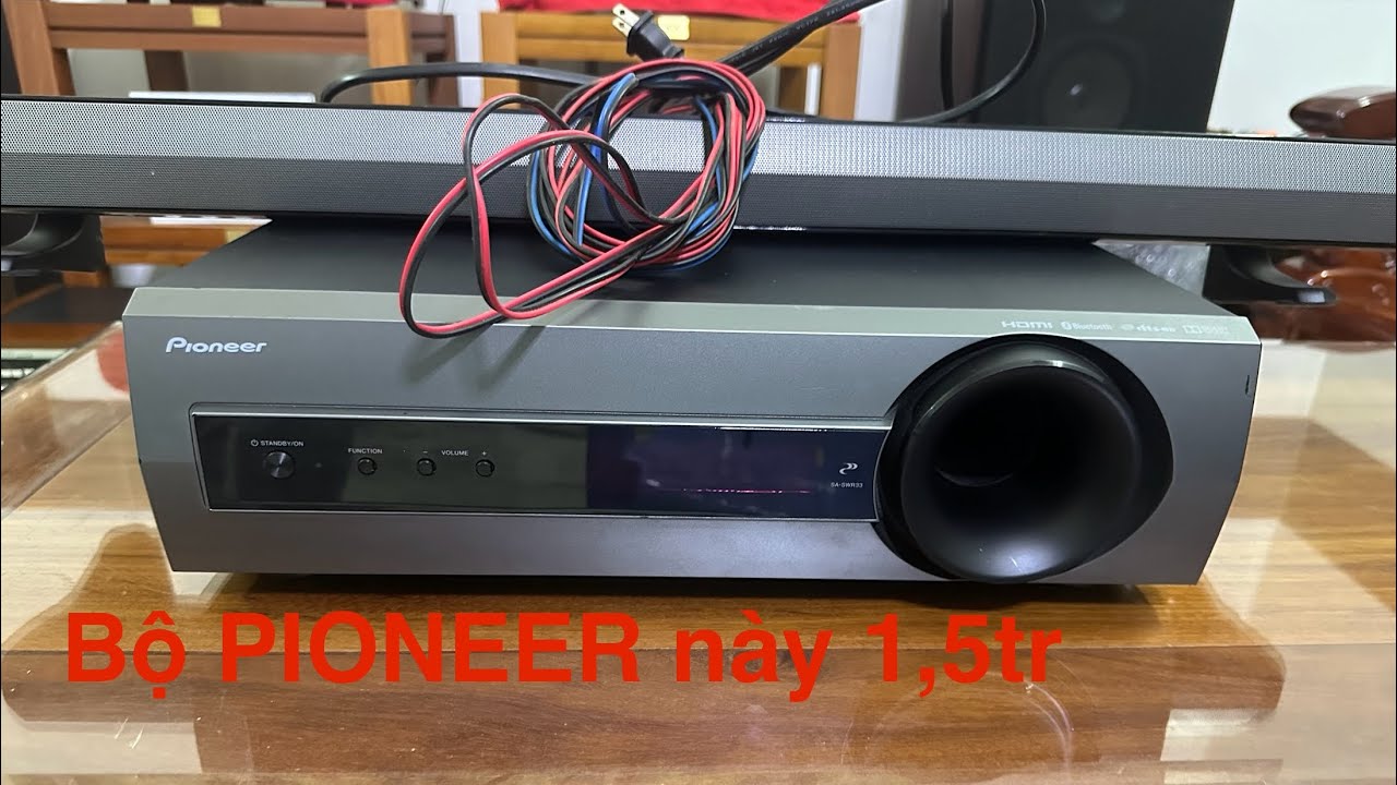 Pioneer HTP-SB550&SA-SWR33 ホームシアター レビュー】ホームシアタースピーカーの紹介 PIONEER 【HTP-SB550