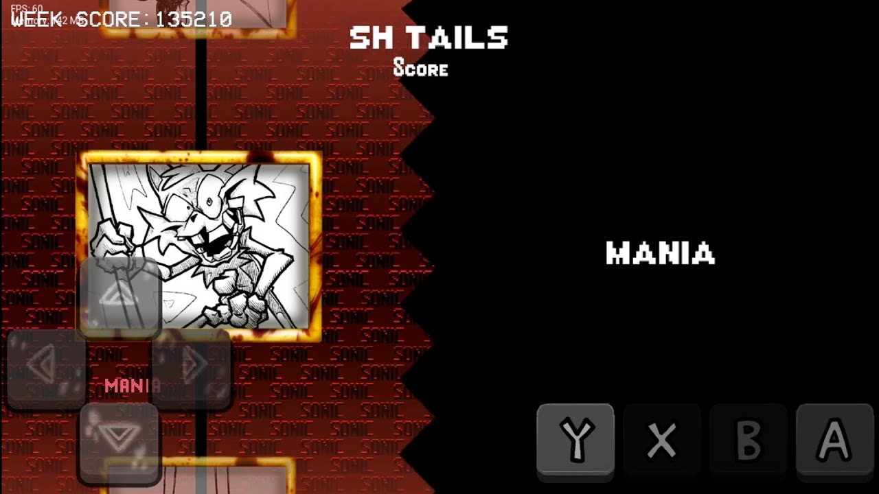 Fnf restoration of Sonic.exe leaked build android/pc optimization mania ...