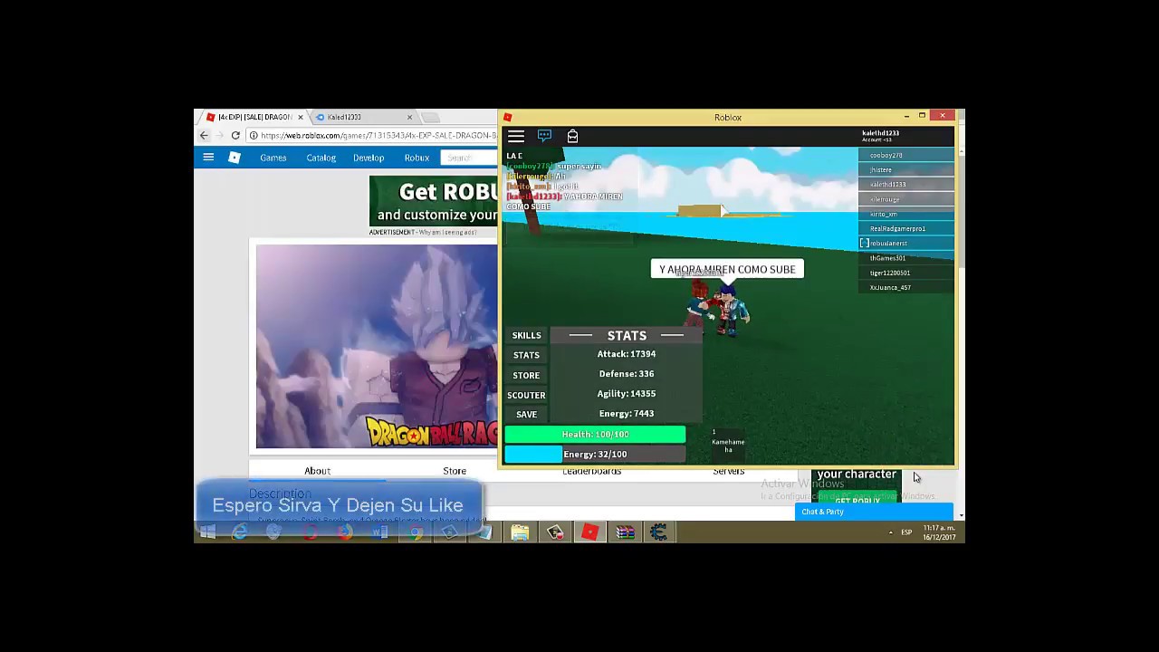 Hack Para Dragon Ball Rage Roblox De 200 Attack A 20000 En 5 ... - 