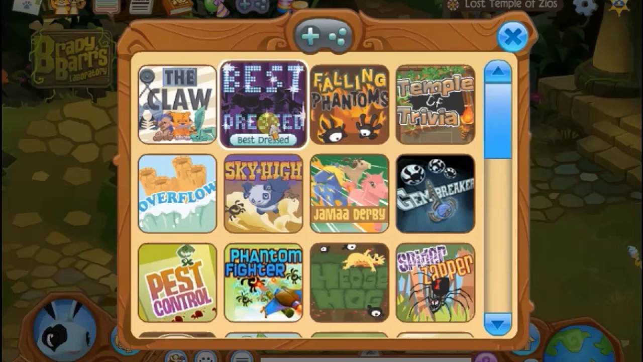 Animal Jam Mini Games