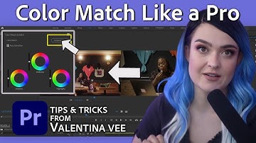 Color Matching & Color Correction w/ Multiple Cameras | Premiere Pro w/ Valentina Vee | Adobe Video