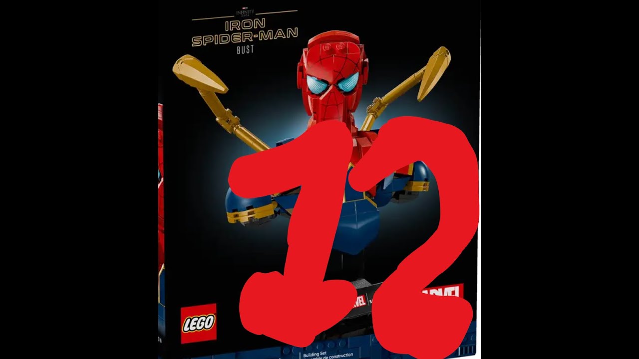 Lego Review PT: 12 Iron Spider Bust