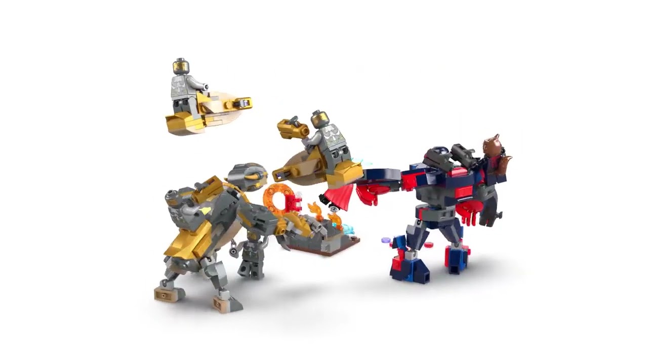 LEGO Super Heroes Мстители: Завершение Тор против Читаури 76322