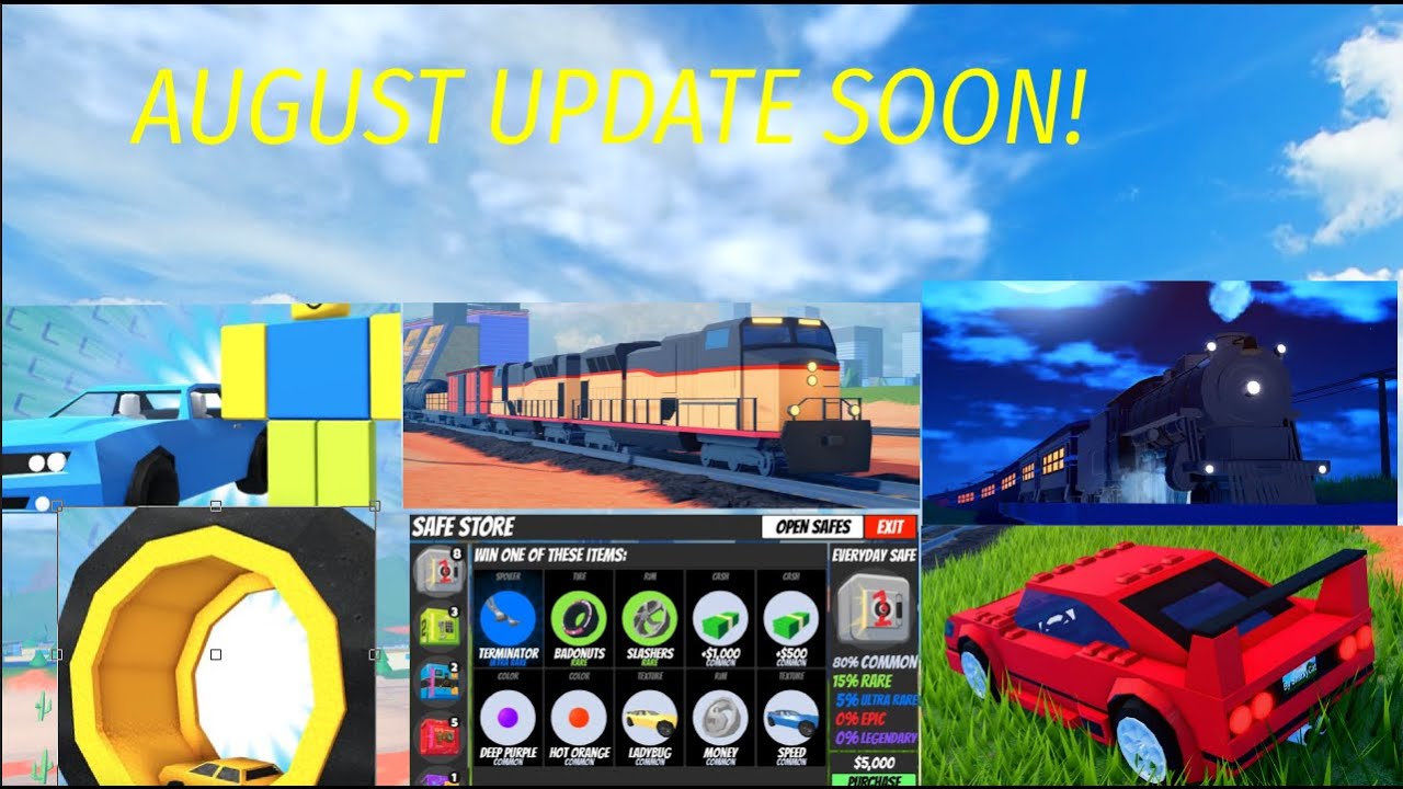 Roblox Jailbreak - New Jailbreak Update News/Leaks of the August Update!
