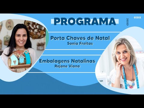 PORTA CHAVES DE NATAL - EMBALAGENS NATALINAS