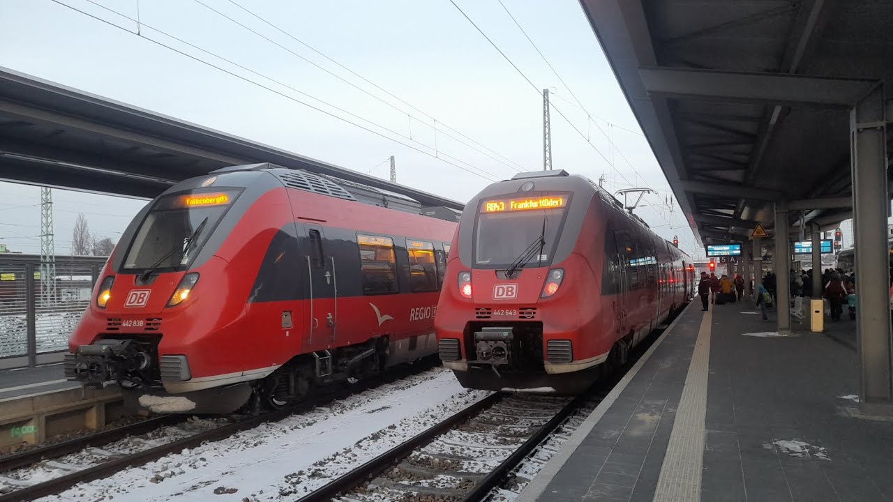 Mitfahrt in der RB43 von Falkenberg (Elster) bis Cottbus Hbf in der BR ...