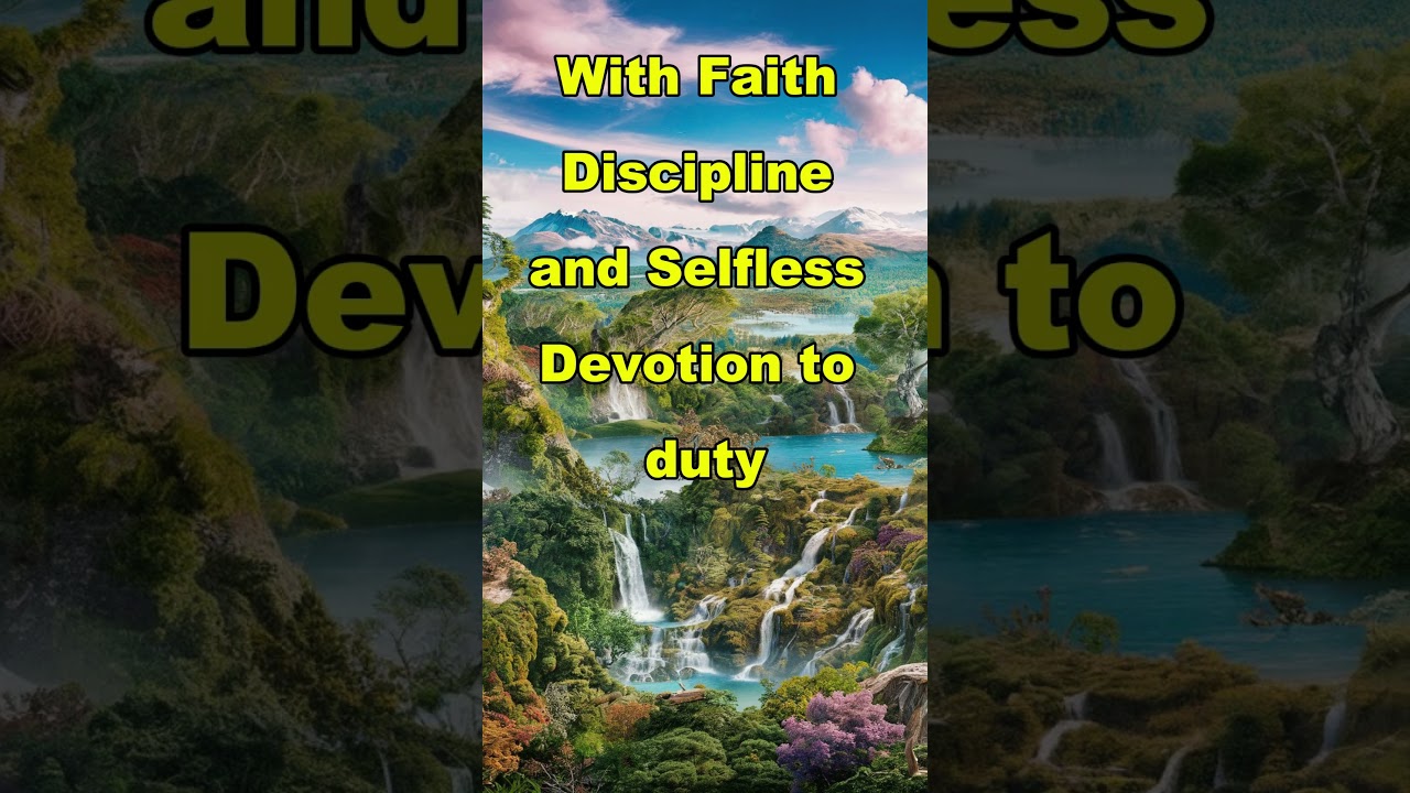 Achieving Greatness Through Faith and Discipline 