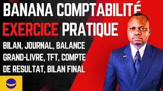 Banana Accounting Practical Exercise: Balance Sheet, Journal, General Ledger, Trial Balance, Fina... screenshot 1