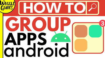 How to group apps on Android phone
