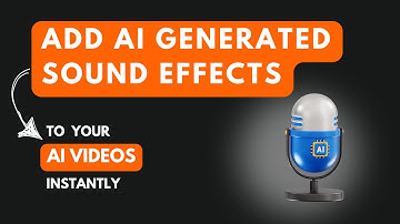 Free AI sound effects (2 easy way to add them to your ai generated videos!)