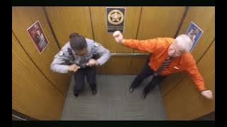 Download lagu Police dancing in an elevator while the Angry Birds song plays (MEME)