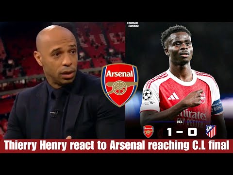 Video HENRY ERUPTS AS ARSENAL STORM INTO CHAMPIONS LEAGUE FINAL