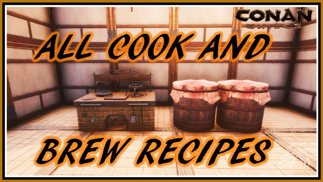 Conan Exiles All Cook and Brew Locations (Alle Kochrezepte