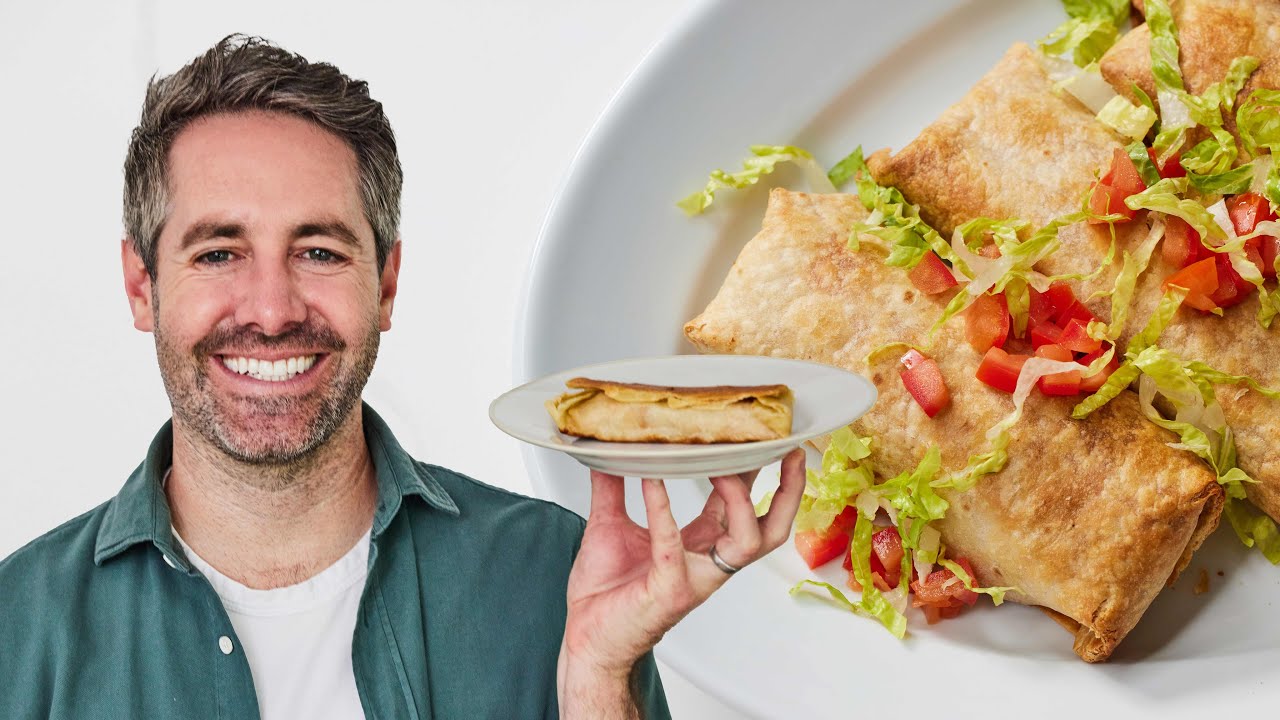 Top Notch Top Round Chimichangas Recipe, Guy Fieri