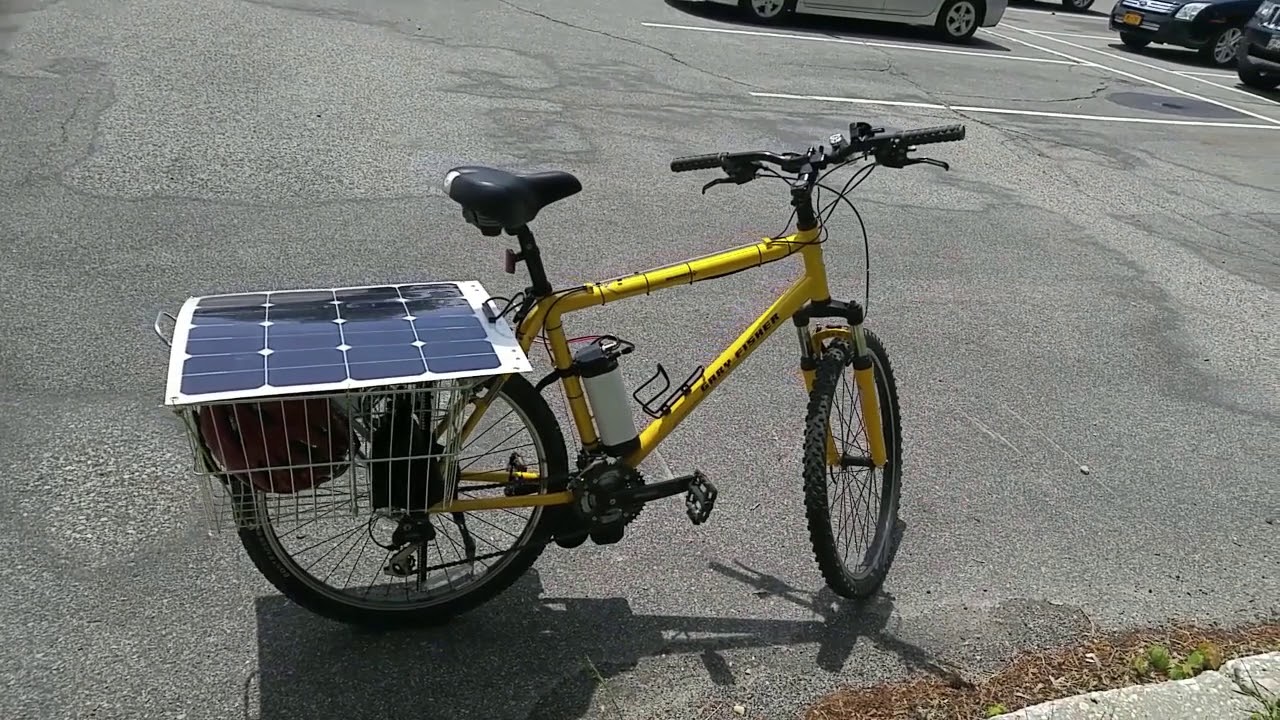 Solar Bike ride YouTube