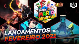 Lançamentos De Games De Fevereiro 2021 - Calendário Voxel