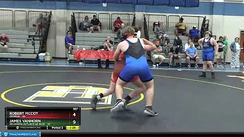 [boutNo] 187 Robert McCoy Georgia Vs James VanHorn...