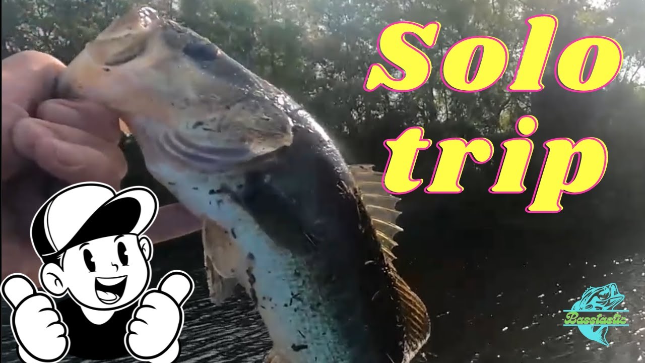 Join me on a solo trip bass fishing for some Florida bass.