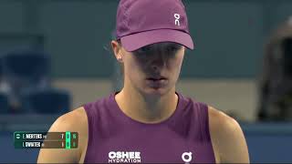 IGA SWIATEK Hits Mertens After Losing Game then Mocks Serve #tennis #chinaopen2026