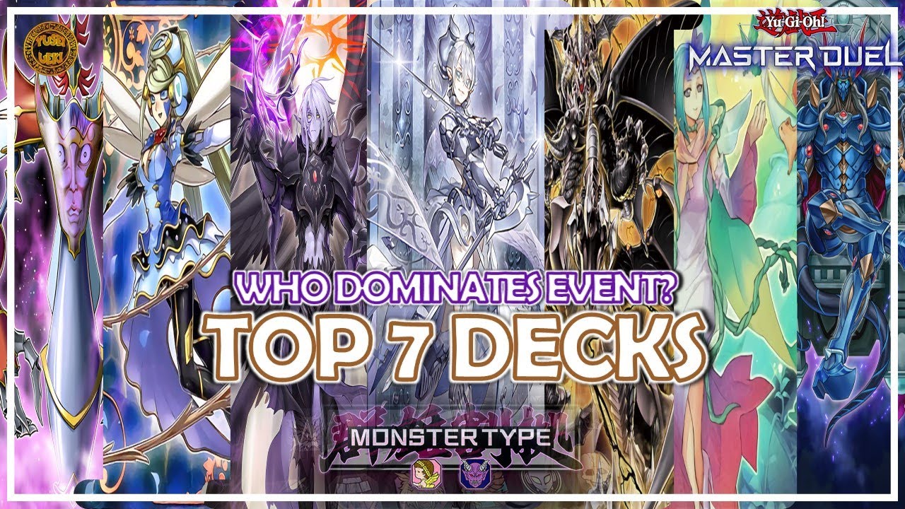 Yugioh MASTER DUEL Event | TOP 7 DECKS Monster Type Festival : FAIRY & FIENDS | 遊戯王マスターデュエル