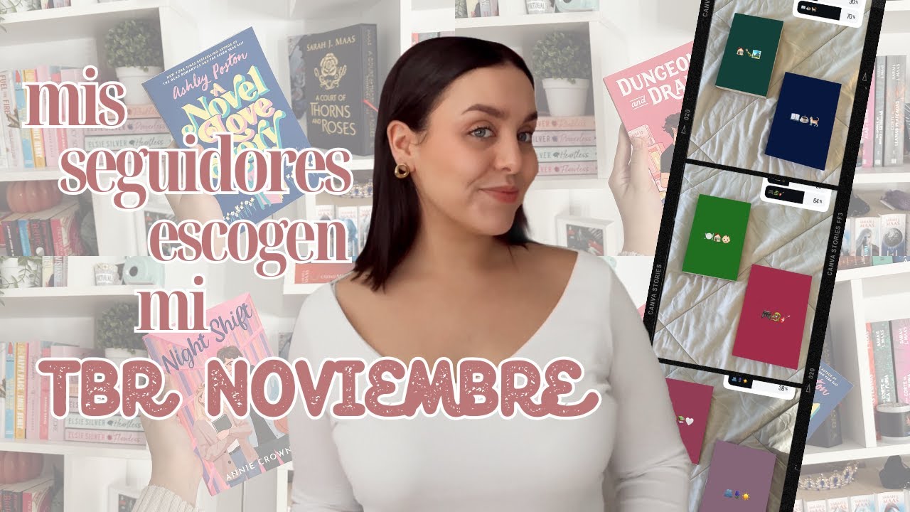 Mis SEGUIDORES escogen mis LECTURAS de NOVIEMBRE ♡ tbr.