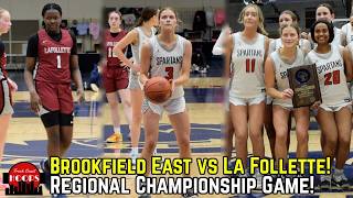 Brookfield East Takes On Nyajuacni Riak And Madison La Follette!
