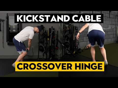 Kickstand Cable Crossover Hinge (Feel Your Glutes)