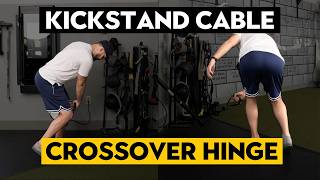 Kickstand Cable Crossover Hinge (Feel Your Glutes)