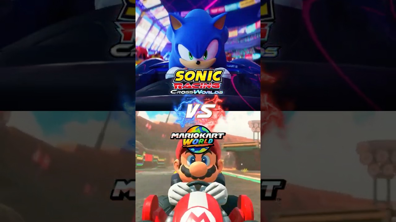 Sonic Racing: Crossworlds VS Mario Kart World 