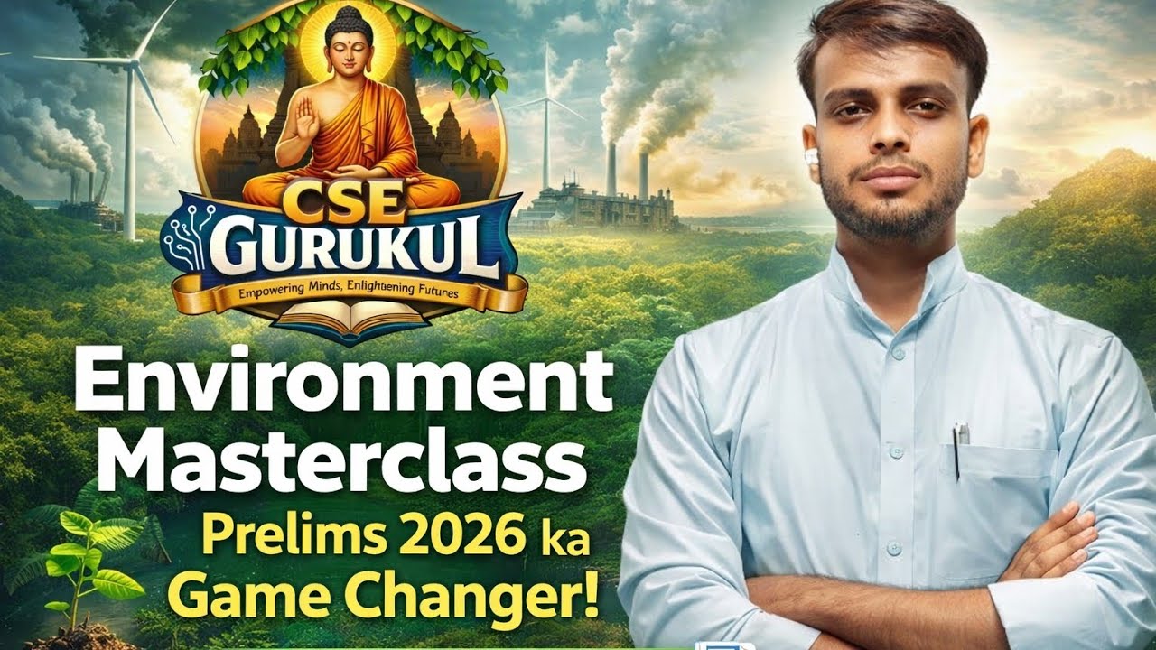 Lecture-8: Biodiversity part-3 | UPSC Prelims | Environment Masterclass 2026 By Aman Moga Sir.