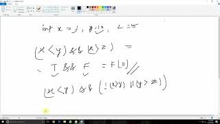 14. Class XI Solving Problems Using Relational && Logical Operators