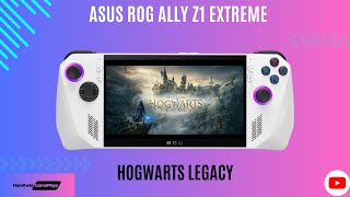 ASUS ROG Ally Z1 Extreme Hogwarts Legacy 30W 1080p + 900p