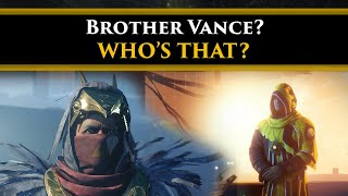 Destiny 2 Lore - I don't know if Osiris needed a burn that sick for Brother Vance...