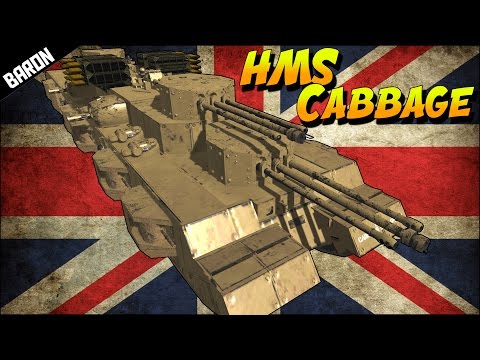 HMS Cabbage SUPER TOG II LANDSHIP (Men of War Assault Squad 2)