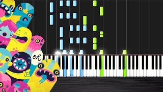 OMFG - Hello - Piano Cover/Tutorial by PlutaX - Synthesia chords