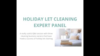 DCBN Holiday Lets Masterclass with Expert Panel