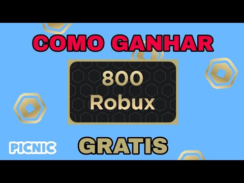 como ganhar 800 robux de graça #picnic #roblox #robux @picnic_app me a