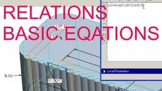 E19 Pro/Engineer Wildfire 4.0 - Relations Equations