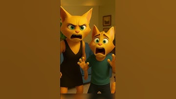 Mèo con biến thành    rắn  và cái kết#shorts #cat #ai #meow #meo