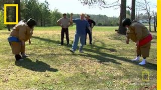 Sumo Spacesuit Challenge | Rocket City Rednecks