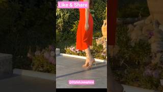 New Outdoor Outfit With New Collection Of Heels