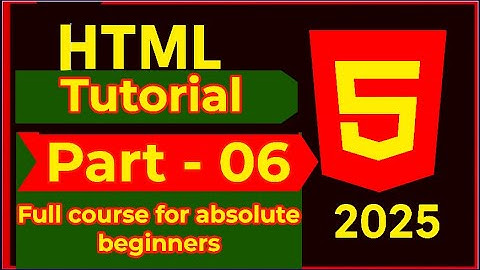 HTML Bangla  Tutorial || Part--06 ||  Html Table ||  course on 2025 ||  Bangla Solution Point