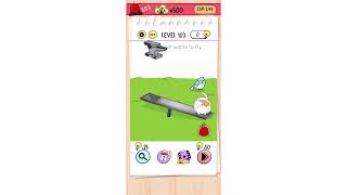 Tom the cat wants to fly Brain Test Level 103 Quick Guide
