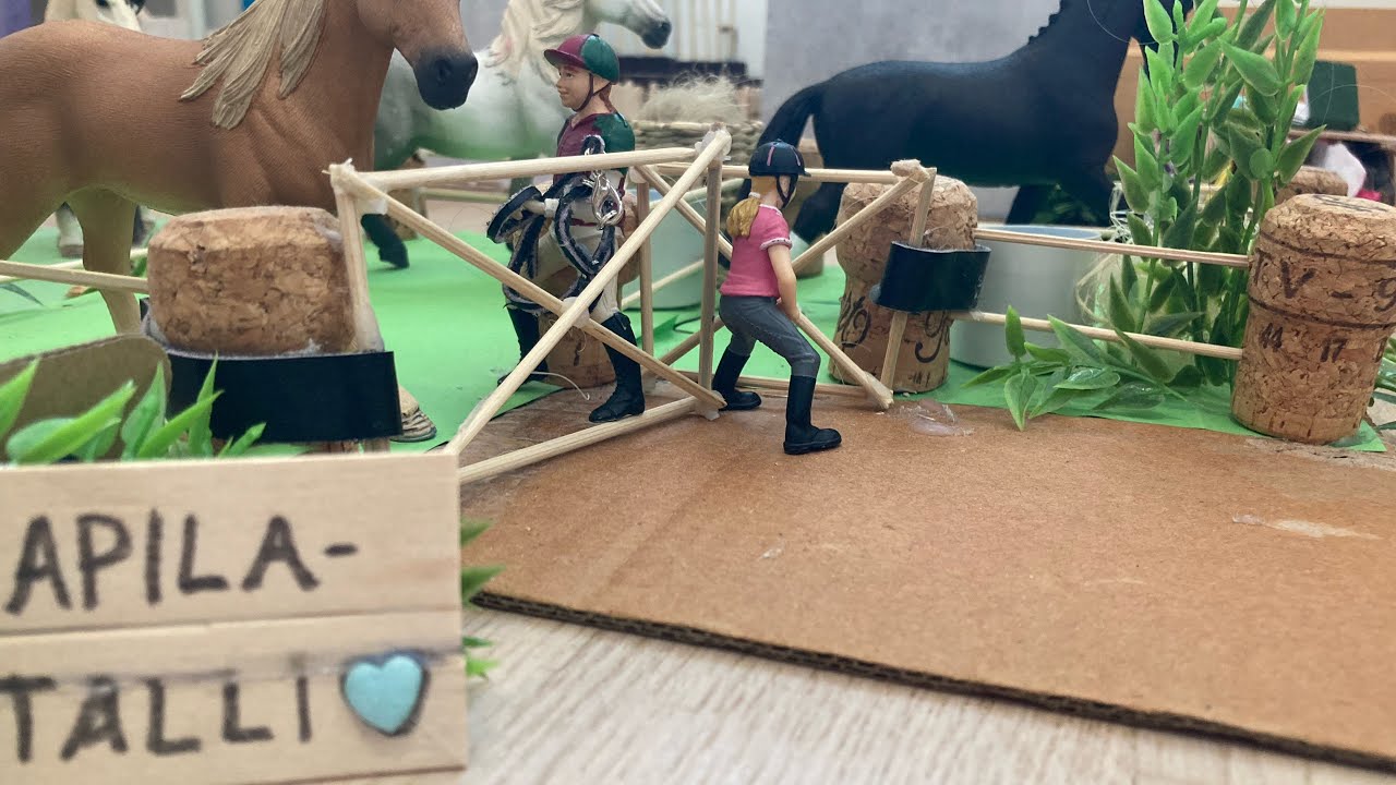 Päivä Apilatallilla 🍀 |schleichtalli apila|