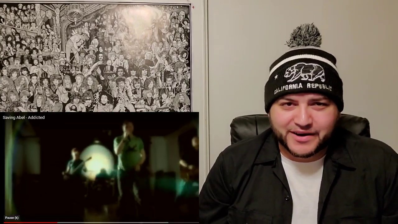 Saving Abel - Addicted (Music Video) REACTION