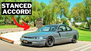 STANCED 1995 Honda Accord Suspension redo.